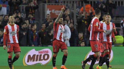 El Girona FC sorprende al Barça con un gol en el minuto 2