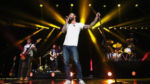 Estos son los preparativos para el concierto de Maroon 5 en Guatemala