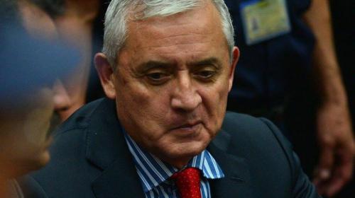 Otto P&eacute;rez est&aacute; hospitalizado desde hace 113 d&iacute;as 