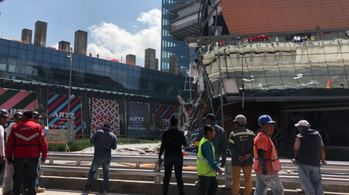 Video impresionante: &aacute;rea de centro comercial se desploma en M&eacute;xico