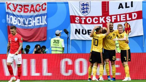 ¡En cuatro minutos! Bélgica le gana a Inglaterra por el tercer lugar
