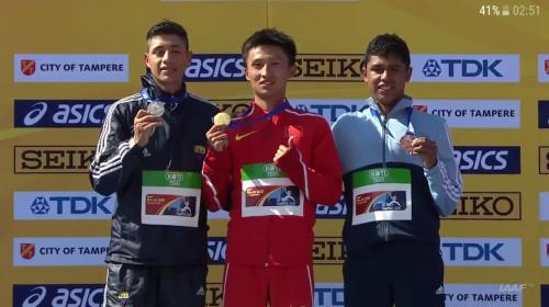 Jos&eacute; Ortiz brill&oacute; en el Mundial sub20 de Marcha Atl&eacute;tica