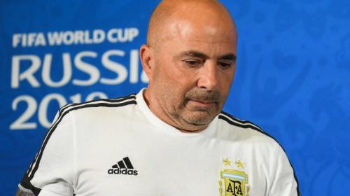 &iexcl;No va m&aacute;s! Jorge Sampaoli deja de ser el t&eacute;cnico de Argentina