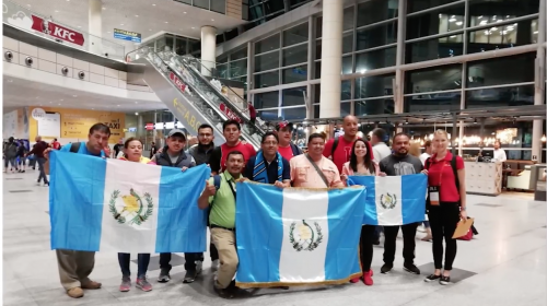 Guatemaltecos cumplen su sue&ntilde;o al asistir a la final del Mundial