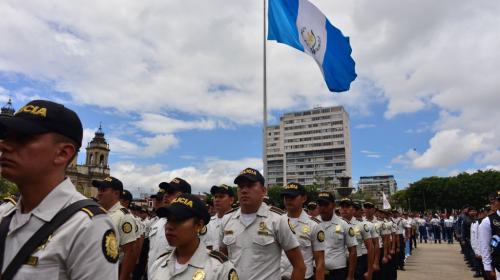 Así fue la celebración del 21 aniversario de la Policía Nacional Civil