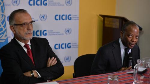 Todd Robinson: "No hay riesgo, vamos a seguir apoyando a CICIG"