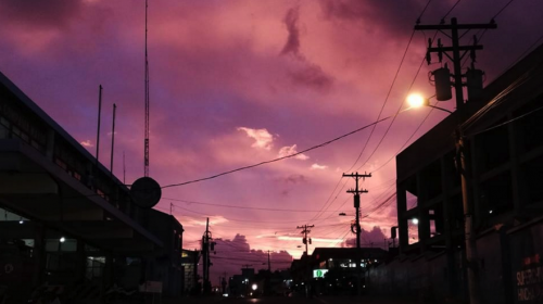 Las fotograf&iacute;as del impresionante atardecer en Quetzaltenango