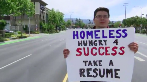 La respuesta para un desamparado que ped&iacute;a trabajo en Silicon Valley