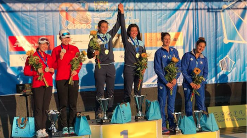 Dupla guatemalteca gana oro en el Mundial de Pentatlón