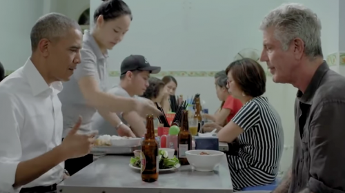 La emotiva despedida de Barack Obama a Anthony Bourdain 