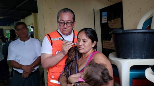 Un mensaje de WhatsApp permitió unir a familia afectada por erupción