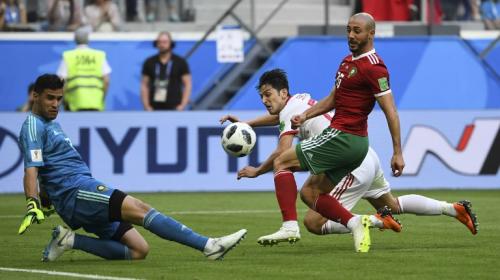 Autogol de &uacute;ltimo minuto le da el triunfo a Ir&aacute;n sobre Marruecos