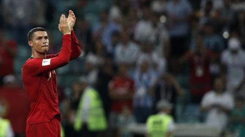 La peculiar reacci&oacute;n de CR7 cuando le marcaron el penalti