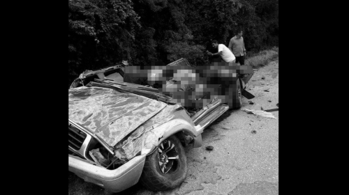 Dos camiones chocan y el impacto provoca un fatal desenlace 