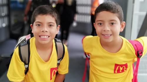 Los ni&ntilde;os guatemaltecos que salieron con la Selecci&oacute;n de Alemania