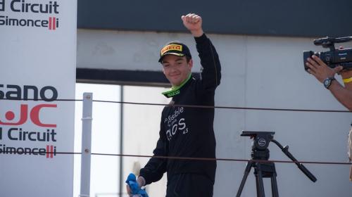 Ian Rodr&iacute;guez firma un gran fin de semana en Misano