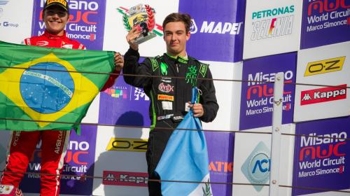 Ian Rodr&iacute;guez llega en tercer puesto del hit 2 en Monza, Italia