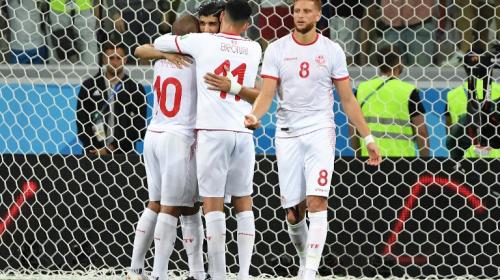 T&uacute;nez sorprende y empata el partido contra Inglaterra