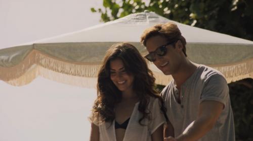 Ellos son Fede, Adela, Bosco y Cynthia en "Luis Miguel, la serie"