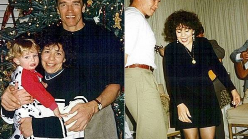 Captan a Arnold Schwarzenegger con su hijo de origen guatemalteco 