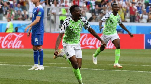 El gol de Nigeria que se festeja en Argentina
