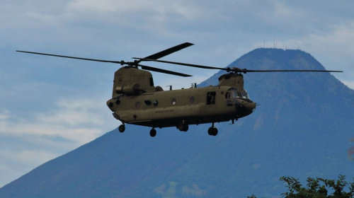 ¿Los has visto? Por esta razón están en Guatemala estos helicópteros