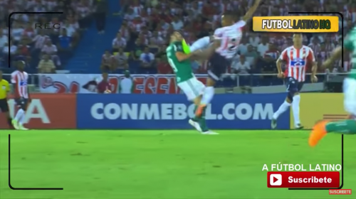 Recuento de la patada más violenta en la Copa Libertadores