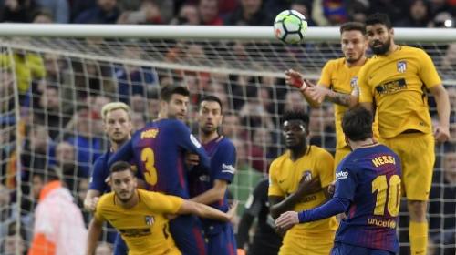 &iexcl;Golazo de Messi! Barcelona le gana al Atl&eacute;tico