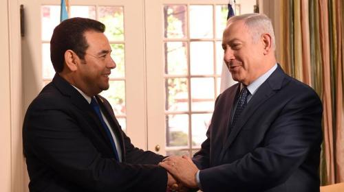 Guatemala ya tiene fecha para mover su embajada a Jerusalén
