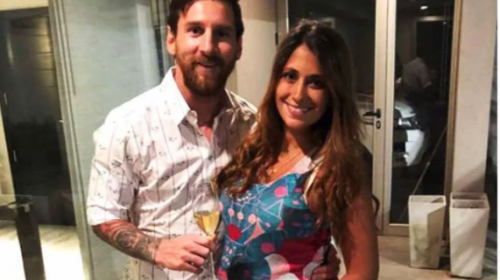 Antonella Roccuzzo subió a sus redes sociales la primera foto de Ciro