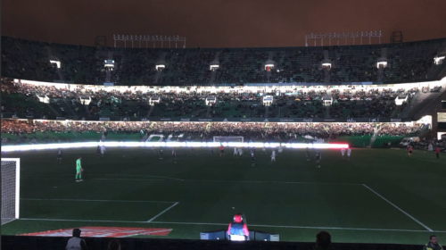 Los extraños apagones en el partido del Betis contra el Espanyol
