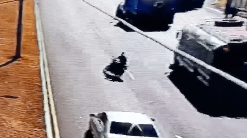 #Video: motorista imprudente provoca accidente en ruta al Pac&iacute;fico