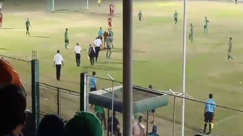 Presunto directivo agrede a árbitros tras finalizar juego en Escuintla