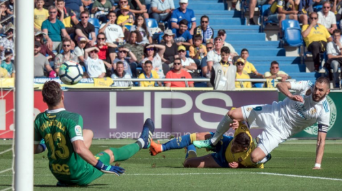 El Real Madrid, sin Cristiano Ronaldo, golea al UD Las Palmas