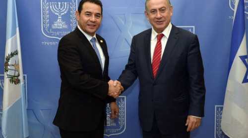 Israel pagar&aacute; (otra vez) los gastos de la visita de Jimmy Morales