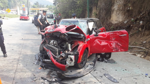 Grave accidente en ruta a La Antigua deja seis heridos 