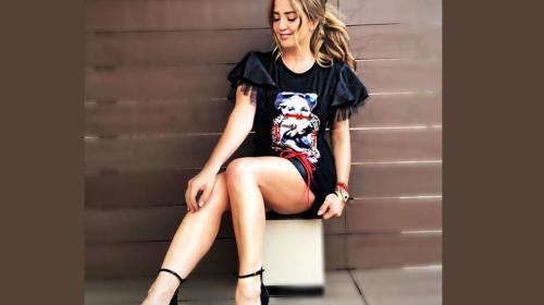 Andrea Legarreta presume su cuerpo en redes sociales