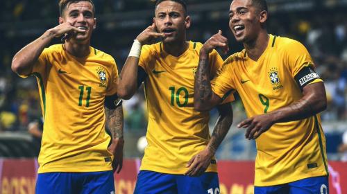 Neymar encabeza la lista de convocados de Brasil para Rusia 2018