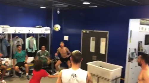 Hijo de Marcelo enciende el camerino del Real Madrid con su talento