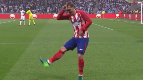 El simpático festejo de Griezmann sacado de un videojuego 
