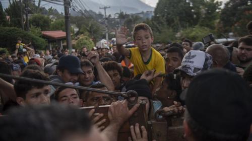 Tensi&oacute;n en el &uacute;nico entrenamiento a puerta abierta de Brasil 