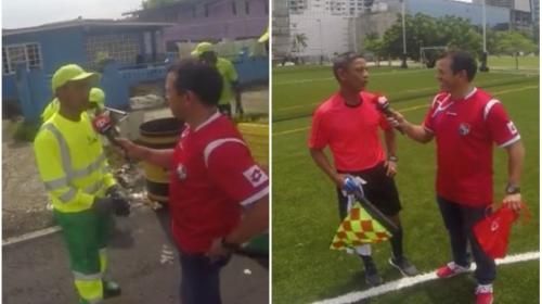 La historia del &aacute;rbitro mundialista que recolecta basura en Panam&aacute;