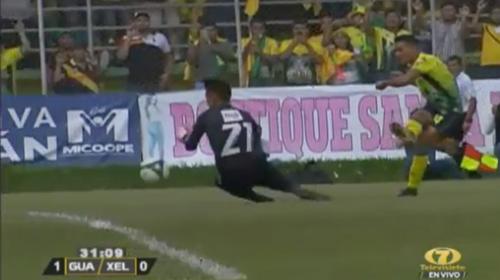 Guastatoya sueña con el título y anota el primer gol de la final