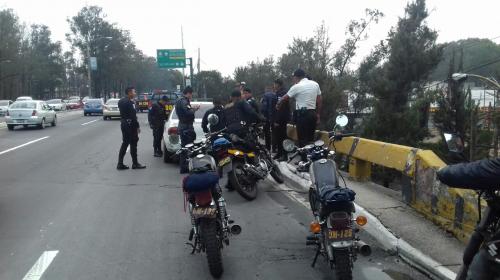 Esto encontró la PNC en un vehículo tras persecución en Periférico