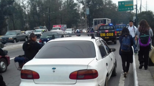 Atrapado en el tráfico: protagoniza una persecución en el Periférico