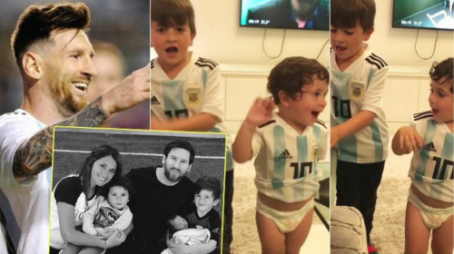 El curioso video de los hijos de Messi del que todo mundo habla