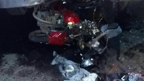 Aparatoso accidente m&uacute;ltiple deja un herido en Villa Hermosa