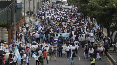 "La marcha de las mochilas", la protesta que llegará al Congreso