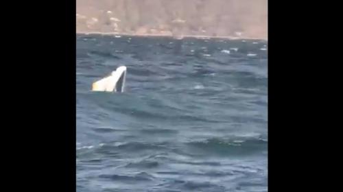 Impresionante video del hundimiento de lancha en Atitl&aacute;n 