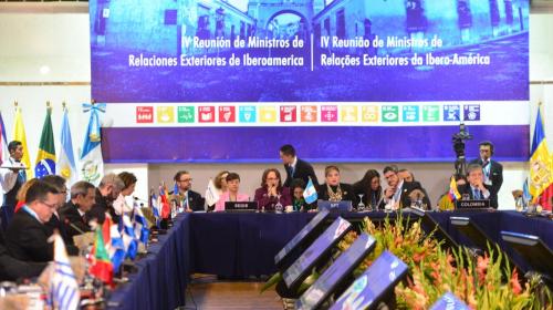 Cancilleres de Iberoam&eacute;rica analizan avances de la Agenda 2030